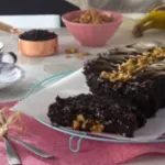 صوره عن طريقة عمل كيكة الشوكولاتة بالموز