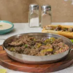 صوره عن طريقة عمل الكبدة الاسكندراني بكبدة الفراخ مع الطحينة