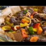 صوره عن طريقة عمل ورقة اللحمة بالخضار بطعم مميز