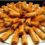 صوره عن طريقة عمل الجلاش الحلو الرول بطعم جديد